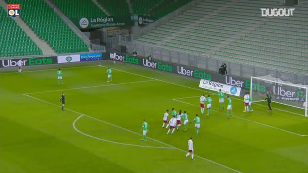 Tino Kadewere's second brace in second game vs Saint-Etienne